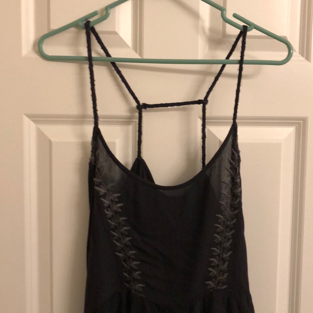 Dark blue Free People tunic